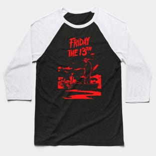 Friday on Red Baseball T-Shirt